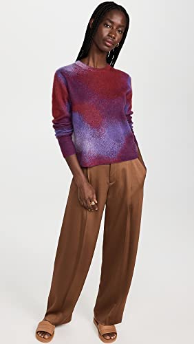 Image of Vince Women's Ombre Jacquard Crew Sweater