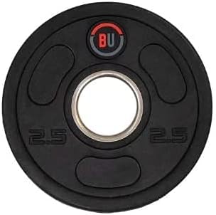 BU RUBBER COATED PLATES 2.5KG PAIR