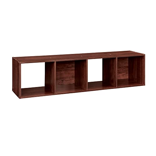 Closetmaid 1037 Cubeicals Organizer, 4-Cube, Dark Cherry #TOP3