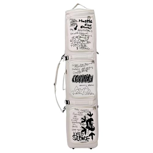 Bolsa de snowboard con ruedas que soluciona la ropa húmeda del viaje