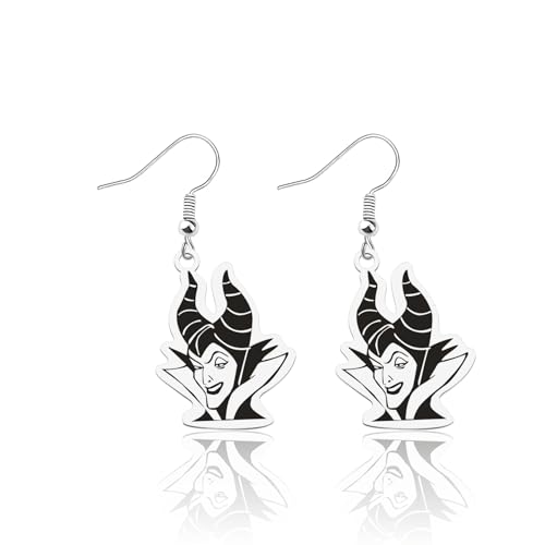 FAADBUK Evil Queen Lover Villain Earring - Fandom Fairytale Gift