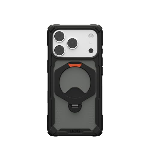 Image of Urban Armor Gear UAG Plasma XTE 360 Protective Case Designed for iPhone 18 Pro /iPhone 17 Pro, Magnetic Compatible & Kickstand, Camera Control Cover Button, Phone Ring Grip - Black /Orange