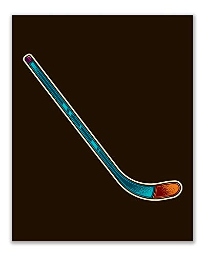 Hockey Wall Art Prints - Set Of 4 (8X10) Unframed Hockey Posters - Hockey Room Decor For Men Kids Teenagers - Hockey Poster Set For Bedroom Man Cave - Hockey Wall Decor - Hockey Boys Bedroom Decor - Girls Dorm Room #TOP5