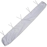 MINAOLULUS Cubierta para Toldo Retráctil de Tela Oxford, 2 Metros, Gris, Funda Protectora para Toldo de Patio Exterior, Resistente al Agua y Protección UV para Jardín y Terraza