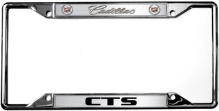 Eurosport Daytona- Compatible with -, Cadillac CTS License Plate Frame