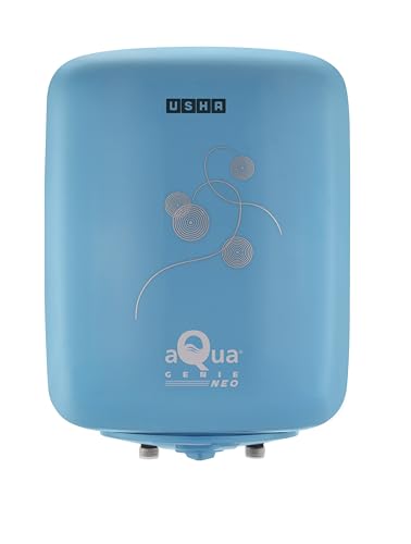 Image of Usha Aquagenie Neo 25 Litre Storage Water Heater with Free Installation (Sky Blue)