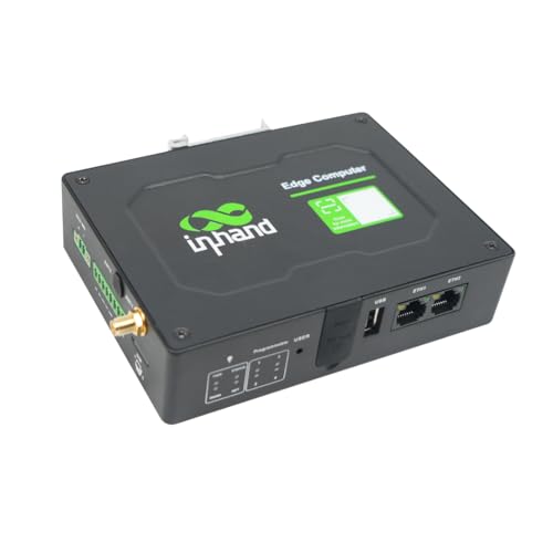 EC312 Series | IP30 Rating 4G Edge Computer with Certificate of CE, FCC, IC, PTCRB, Verizon, AT&T, for Industrial Edge Applications, Supporting Secondary Development (Basic Version)
