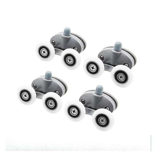 Rodillos para puerta de ducha polea 23mm ruedas gemelas para puertas cabina vidrio