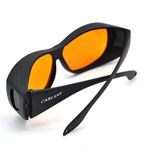 Laser Safety Goggles, 190Nm-490Nm Od 6+ Professional Laser Eye Protective Glasses For 405Nm, 445Nm, 450Nm, 473Nm Wavelength Uv Light/Violet & Blue Laser Protection #TOP3