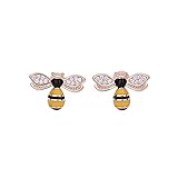 Pendientes colgantes de abeja de miel, margaritas, girasol, círculo, avispa, insecto, gota, aretes para mujer, joyería de moda, juego de 2 piezas, Plástico Metal