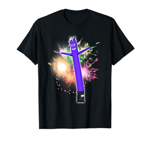Wacky Waving Inflatable Tube Man Air Dancer Fireworks T-Shirt