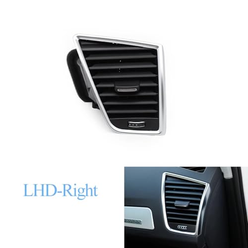 Grille de ventilation Q5 robuste en ABS - Buse d'aération droite ajustement précis - 2