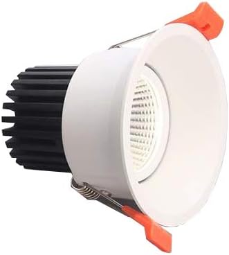 5W LED Ceiling Recessed Flushed Mounted Circle Light Lighting Concave Lens Picture Project Black Pure White