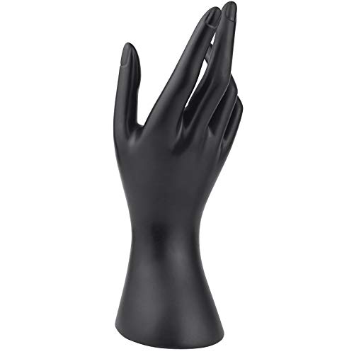 2 Pieces Female Mannequin Hand Jewelry Display Holder Stand Support for Bracelet Necklace Ring