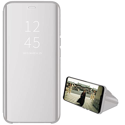 Coque Miroir pour Samsung Z Fold 3 5G avec Support Magnétique Élégant Ruban