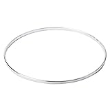 Material: Stahl Verchromt 212mm Hoop Tenison Für Ukulele Banjo Musikinstrumente Teile