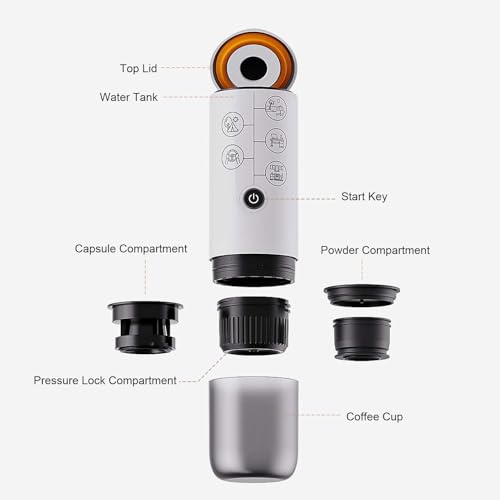Cafetera Espresso Portátil sin Cable 120 mL miniatura 7