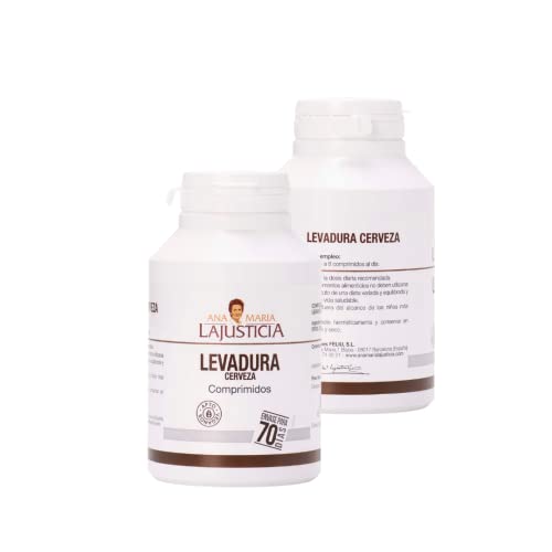 Image of Ana Maria Lajusticia- BREWER'S Yeast - Source of Vitamins, Heart Health and Healthy Digestion - 70 Days Treatment Pack . Sugar Free & Vegan Friendly.