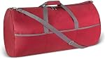 Amazon Essentials 82.3cm Sac en nylon pliable extra grand pour le voyage/stockage avec poches zippées, 9254 Cubic Inch (150L), 22.68kg Capacité, Rouge (précédemment) Amazon Principes de base)