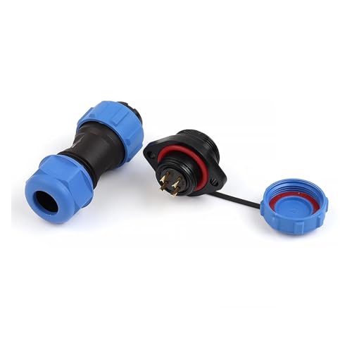 Conector de aviación impermeable SP17 IP68 6-10mm 2-10 pines miniatura 7