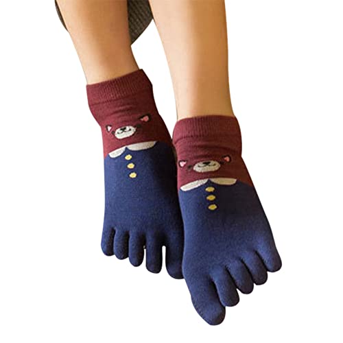 1 paire de chaussettes pour femme en coton doux et confortable Coupe basse Chaussettes athlétiques chaudes pour femme Bleu Cover