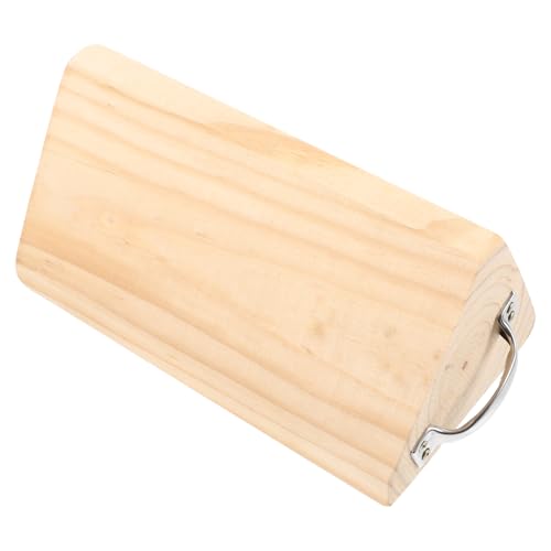 DECHOUS Rv Stabilizer Block Heavy Duty Wheel Chocks for Trucks and Cars Slip Tire Positioning Tool Durable Solid Wood Trailer Accessories for and Stability