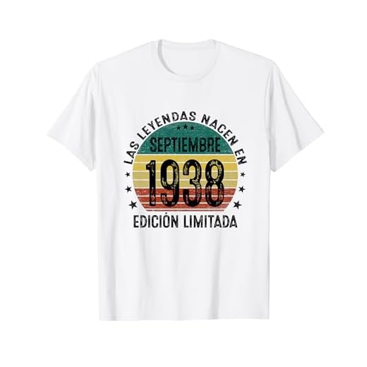 Las Leyendas Nacen En Septiembre 1938 86 Años Hecho En 1938 Camiseta