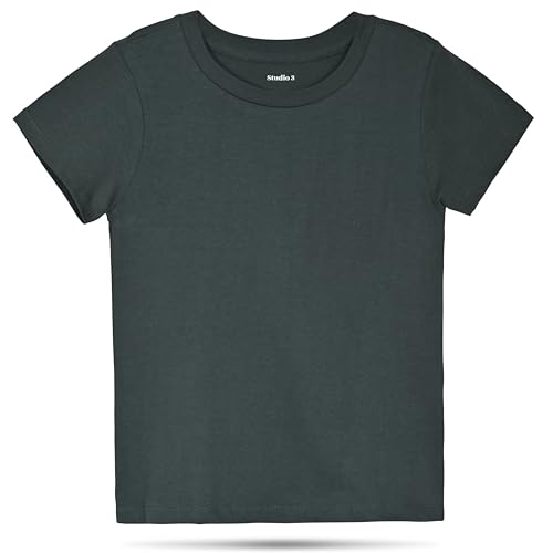 Image of Studio 3 Girls' Four-Pack Assorted Color T-Shirts