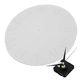 Utilisation polyvalente : idéal pour embellir la décoration des maisons, des bureaux et des chambres d’enfants, moules pour horloge murale à faire soi-même, kit de moules pour horloge en résine