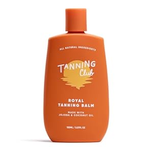 Royal Tanning Balm – Hydrating Oil for Outdoor Sun – Non-Toxic Botanical Balm for Sun Kissed Skin (100ml)
