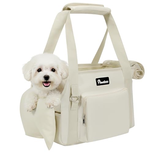 Pawaboo Dog Purse Carrier, Airline Approved Soft Sided Pet Carrier
