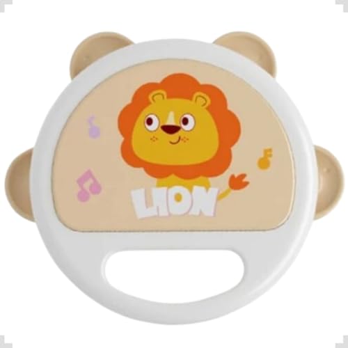 Pandeiro De Brinquedo Infantil Musical Pandeirinho Interativo Educativo Para Crianças Kidino