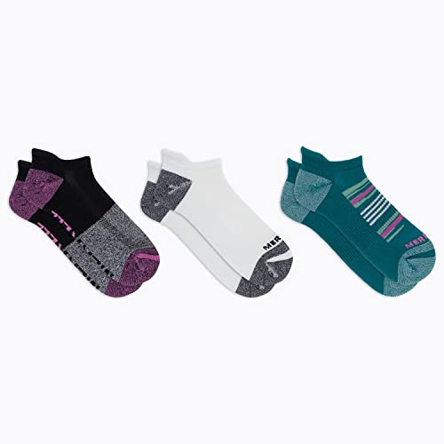 Image of Merrell Unisex Adult Cushioned Low Cut Tab Socks (3-Pair)
