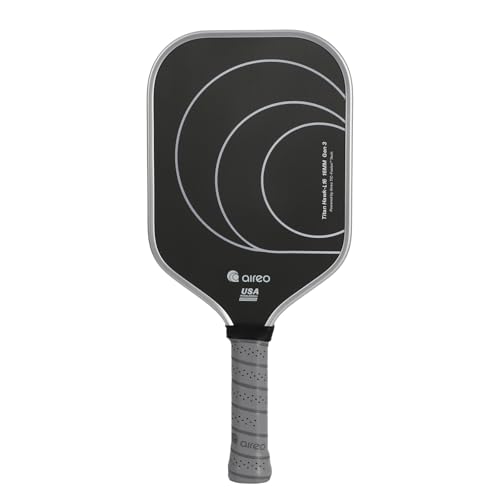 AlREO Titan Hawk L16 Gen 3 Pickleball Paddle-Real Titanium