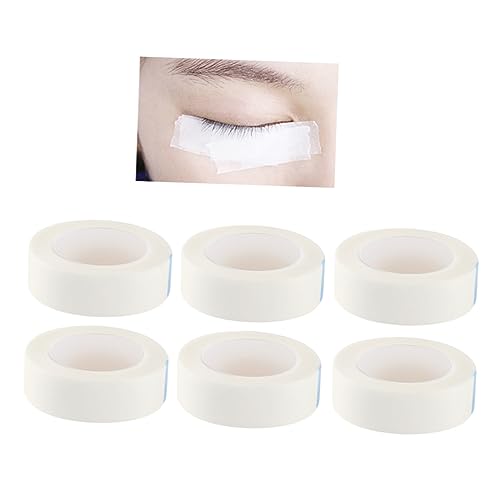 Gogogmee 12 Rolls Non-Woven Lash Isolation Tape for Eyelash Extensions Makeup Salon Gentle on Skin