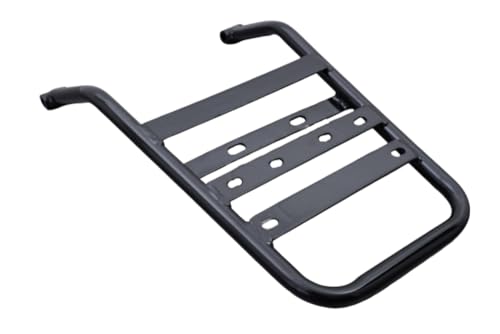 Support top case Kawasaki KLX 250 S résistant aux vibrations pour éviter les chutes de sac