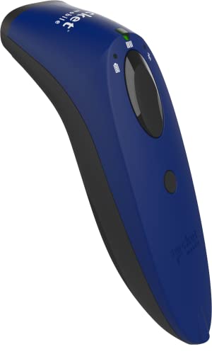Scanner QR code SocketScan S720 bleu résout les erreurs de saisie de codes abîmés