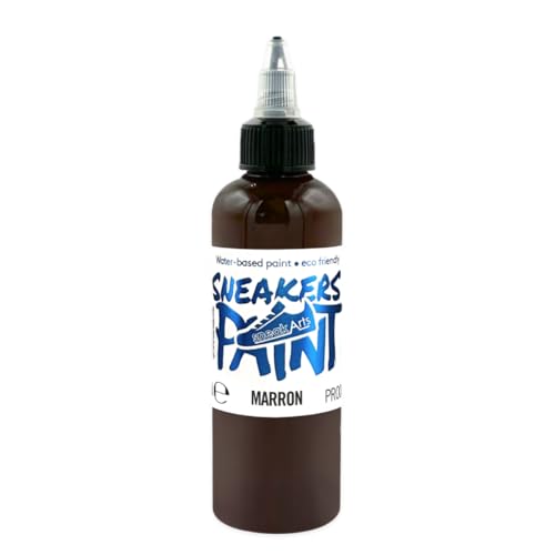 SneakArts Pintura para Cuero y Textil - 100ml (Granate)