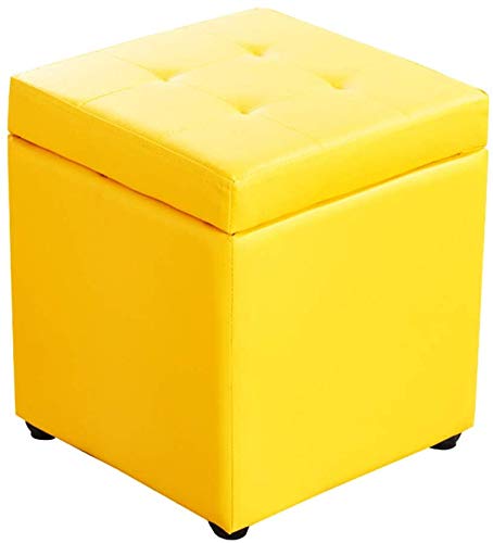 Coffre à Jouets avec Charnière Sécurisée et Pouf Rembourré