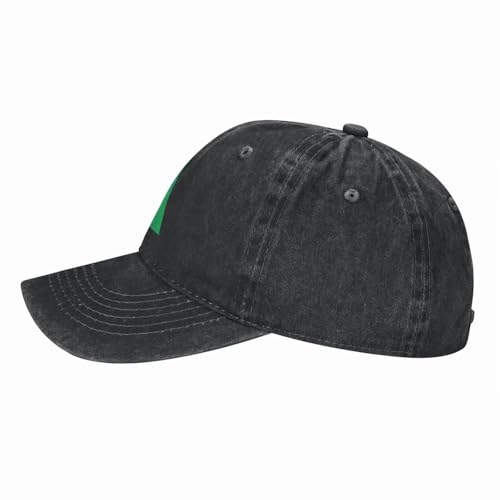 Casquette de baseball classique verte ajustable qui ne serre pas - 2