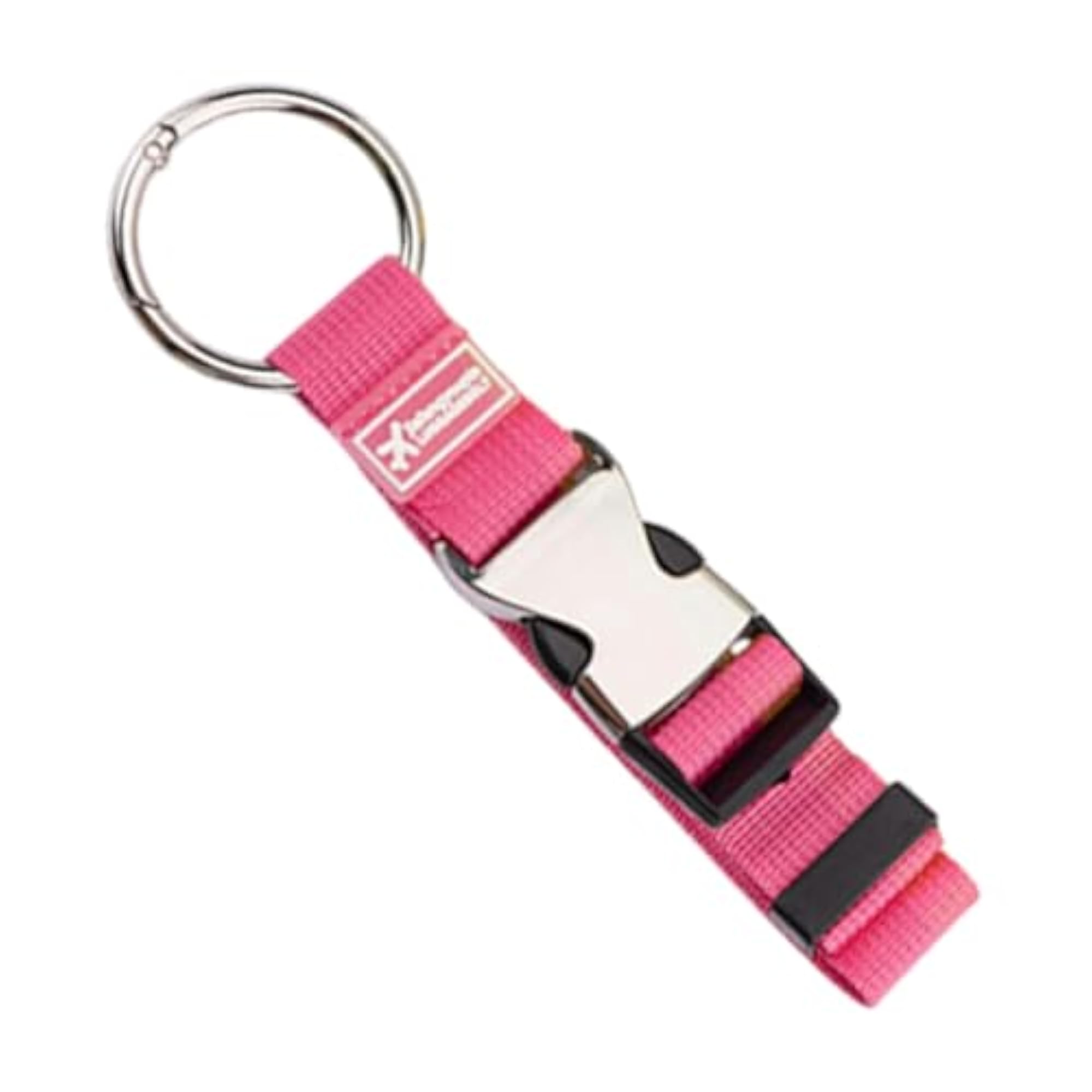 3x Luggage Strap Set, Rose Red Attachment Belts
