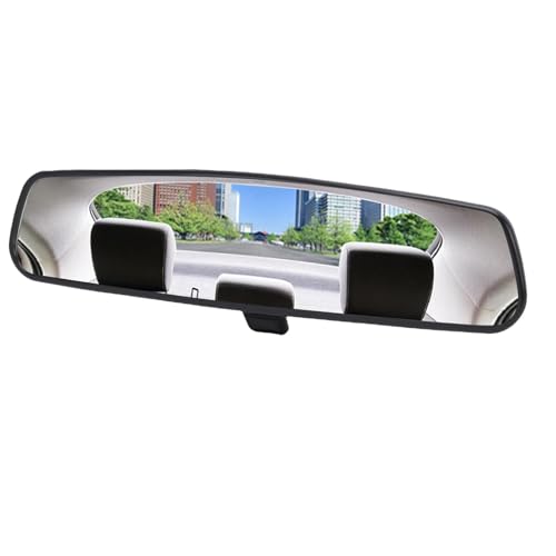 Tbest Rétroviseur Intérieur de Voiture 8993 023K de Remplacement pour CJ YJ TJ JK JL 1500 2500 3500 2008 2012 Verre ABS Robuste Installation Facile Sécurité Améliorée