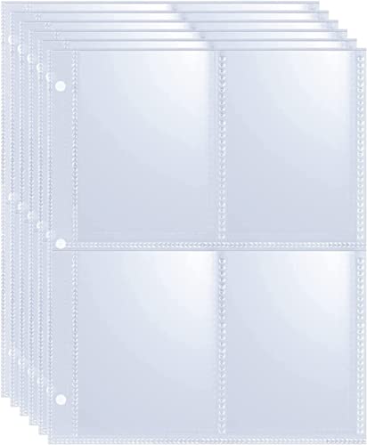 Bheddi 400 pochettes pour cartes à collectionner-Transparente classeur carte-accessoires de cartes à collectionner-Convient Trading Card Game Collection Cover