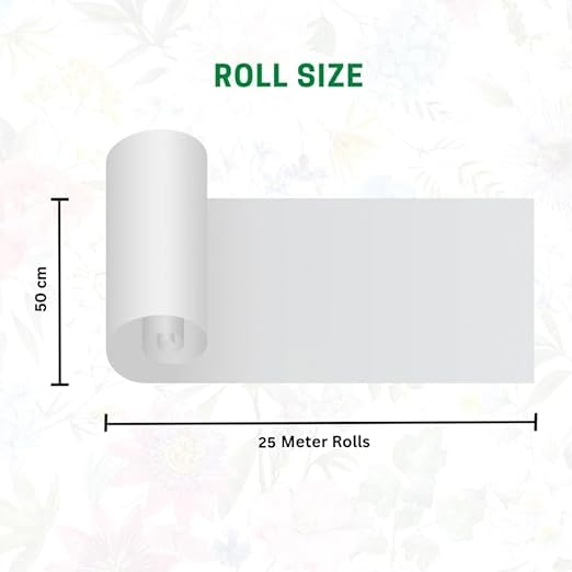 Image of Oasis Ecofriendly Kraft Paper Roll | Multipurpose Wrapping Paper for Flower Bouquets, Gift Packing, Hampers, Wedding, Festival, Arts & Crafts, DIY & Event Decor | Butterfly Orange - 25 Meter Long