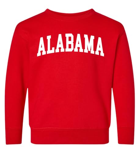 Wild Bobby State of Alabama College Style Fashion Unisex Crewneck Sweatshirt