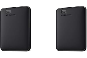 WD 4TB Elements Portable External Hard Drive HDD, USB 3.0, Compatible with...