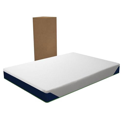 La Mejor Selección de Mercado Libre Colchones Matrimoniales comprados en linea. 45 DR JOOHN Colchón Zen Memory Foam Matrimonial 20 CM | Semi-Firme | Colchón en Caja | 3 Capas de Espuma de Alta Densidad | Funda Suave y Extraíble | 190 x 135 x 20 cm