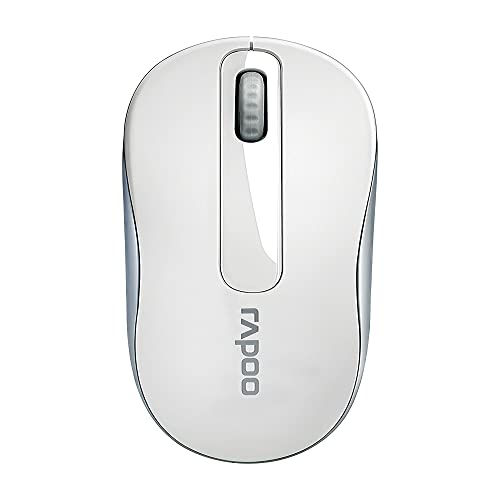Mouse sem Fio Rapoo M10 Branco 2.4Ghz - RA008  
