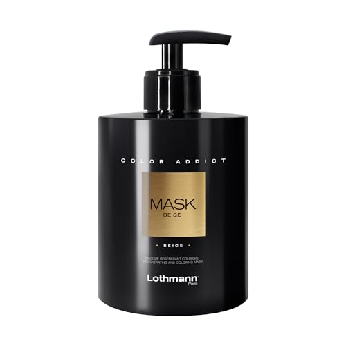Lothmann Paris - Mask Color Addict Regénérant Colorant Cheveux Beige - 300ml
