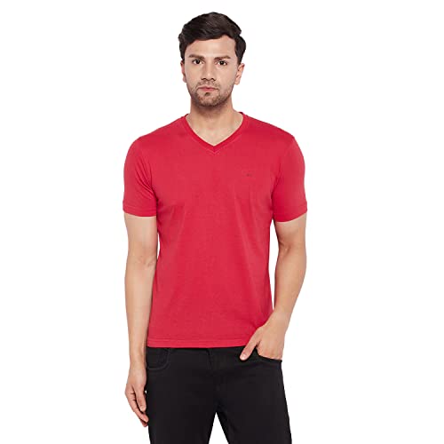 Image of Orewa Men Men's Solid Regular Fit T-Shirt
